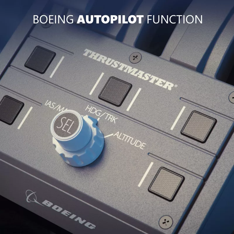 Thrustmaster TCA Quadrant Boeing Edition Szary USB Joystick PC, Xbox, Xbox One X, Xbox Series S
