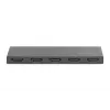 Rozdzielacz HDMI DIGITUS Ultra Slim, 1x4, 4K/60Hz HDR, HDCP 2.2, 18 Gbps, zasilany przez Micro USB