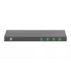 Rozdzielacz HDMI DIGITUS Ultra Slim, 1x4, 4K/60Hz HDR, HDCP 2.2, 18 Gbps, zasilany przez Micro USB