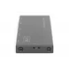 Rozdzielacz HDMI DIGITUS Ultra Slim, 1x4, 4K/60Hz HDR, HDCP 2.2, 18 Gbps, zasilany przez Micro USB