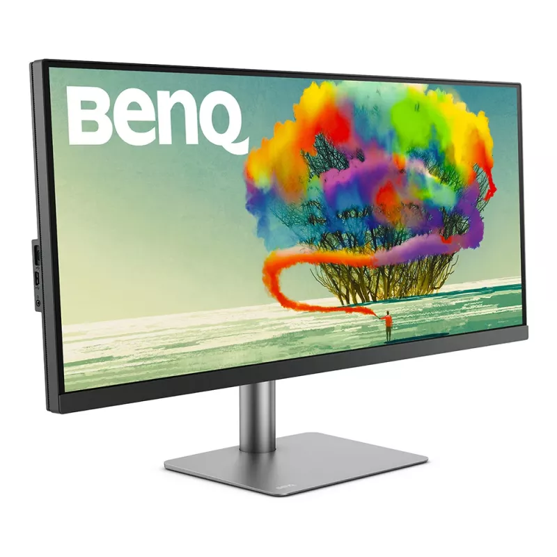 Monitor komputerowy BenQ PD3420Q 86,4 cm (34 cale) 3440 x 1440 pikseli Quad HD LED Szary
