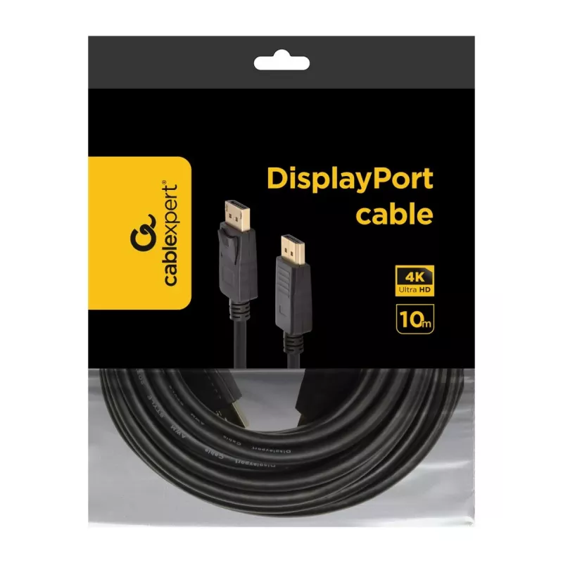 Kabel DisplayPort Gembird CC-DP2-10M 10 m Czarny