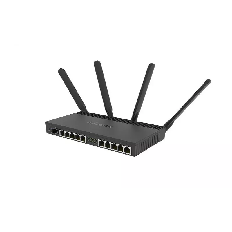 MIKROTIK Wireless Router - Rb4011igs+5hacq2hnd-ingigabit Ethernet Dual-band (2.4 GHz / 5 GHz) Czarny