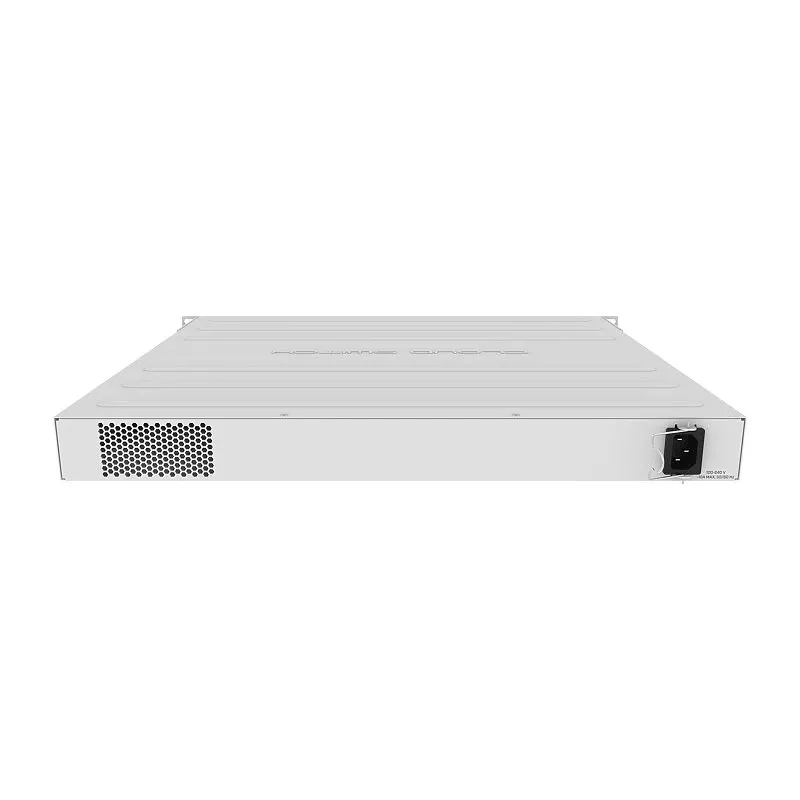 Zarządzalny przełącznik L3 MikroTik CRS354-48P-4S+2Q+RM — 48× Gigabit RJ-45, 4× SFP+, 2× QSFP+, 48 portów PoE