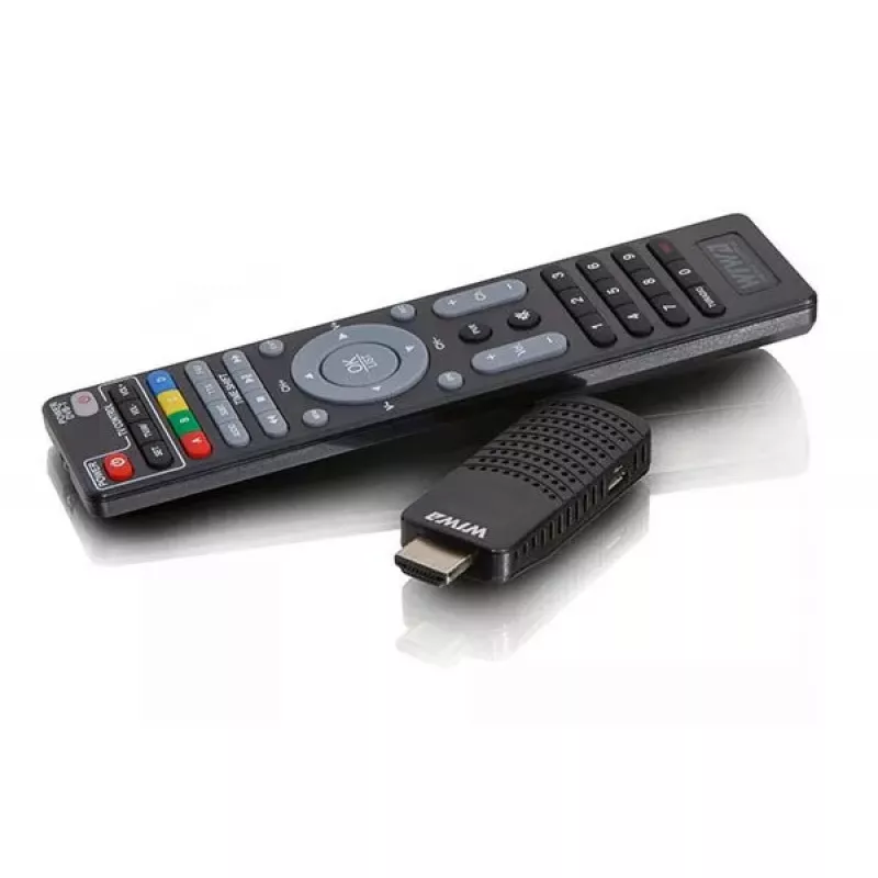 Odbiornik DVB-T/DVB-T2 WIWA H.265 MINI — Cyfrowy tuner naziemny H.265 HD, Full HD, HDMI, USB, 5V/1.5A