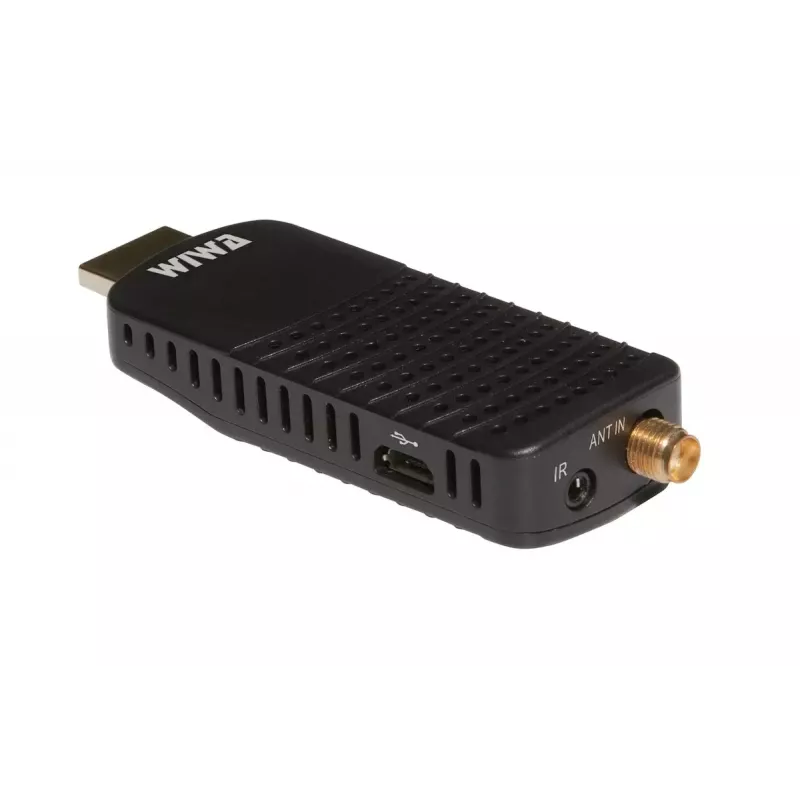 Odbiornik DVB-T/DVB-T2 WIWA H.265 MINI — Cyfrowy tuner naziemny H.265 HD, Full HD, HDMI, USB, 5V/1.5A