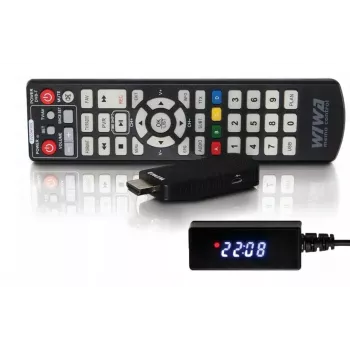 Odbiornik DVB-T/DVB-T2 WIWA H.265 MINI — Cyfrowy tuner naziemny H.265 HD, Full HD, HDMI, USB, 5V/1.5A