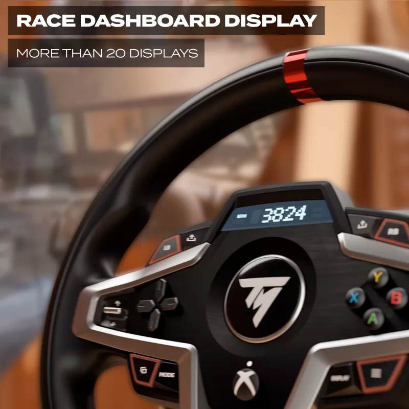 Thrustmaster T248 Czarny USB Kierownica + Pedały Analogowe / cyfrowe PC, PlayStation 4, PlayStation 5