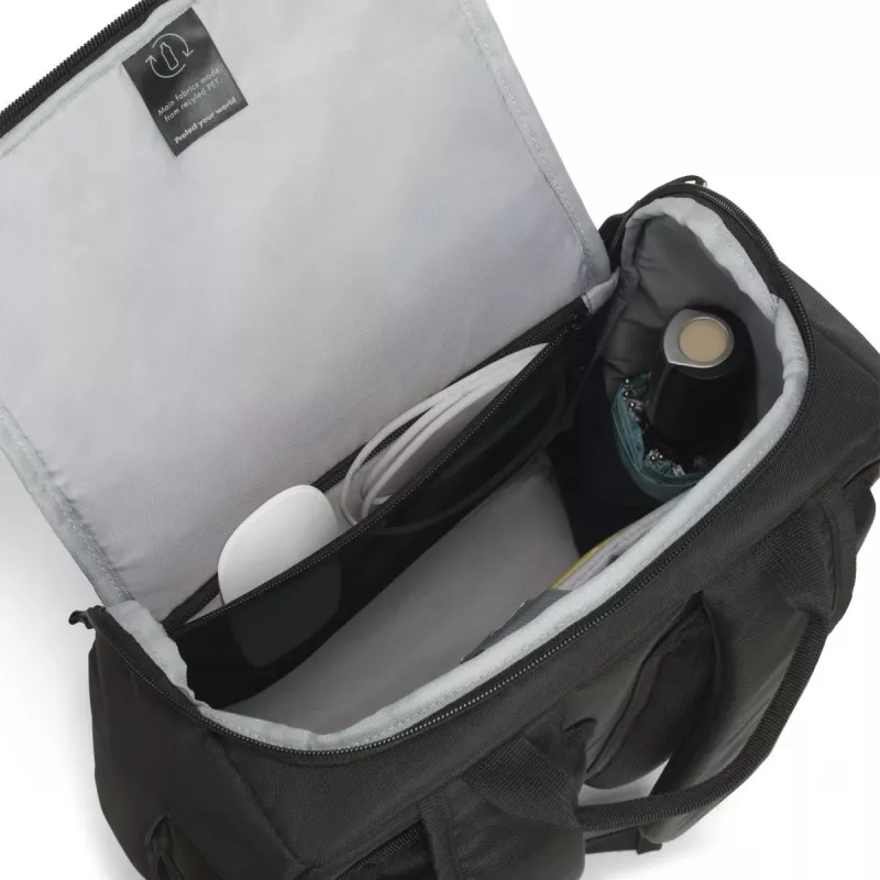 DICOTA Eco Motion - plecak na notebooka 13 - 15.6 cala - Czarny / 600d Rpet Poliester