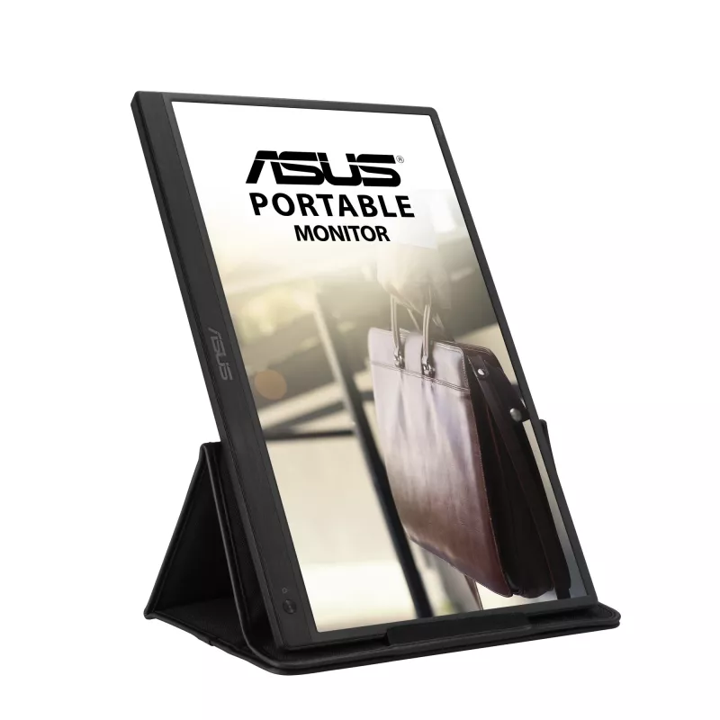 Monitor komputerowy ASUS ZenScreen MB165B 39,6 cm (15,6 cala) 1366 x 768 pikseli WXGA LCD Czarny