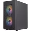 Aerocool HEXFORMBKV2 Obudowa Micro ATX 3 Wentylatory FRGB Czarna