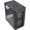 Aerocool HEXFORMBKV2 Obudowa Micro ATX 3 Wentylatory FRGB Czarna
