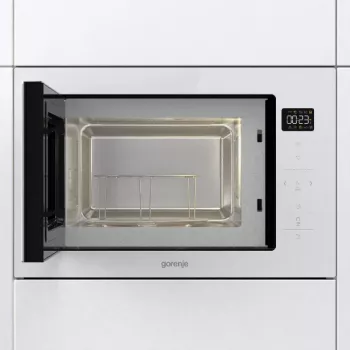 Gorenje BM251SG2WG Biała kuchenka mikrofalowa z grillem do zabudowy 25 L 900 W