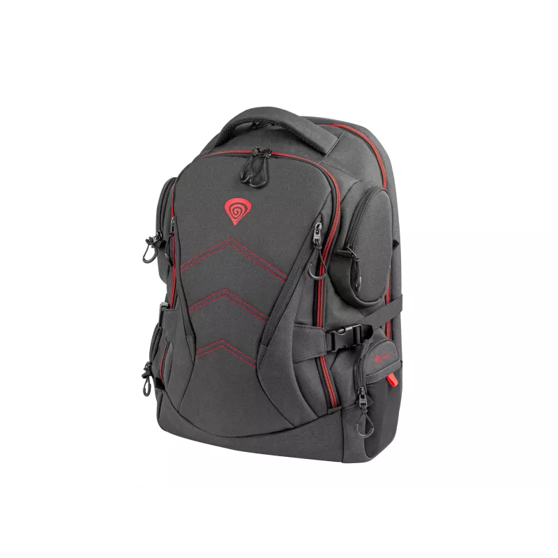 GENESIS Pallad 550 Plecak 43.9 cm (17.3 cala) Czarny, Czerwony