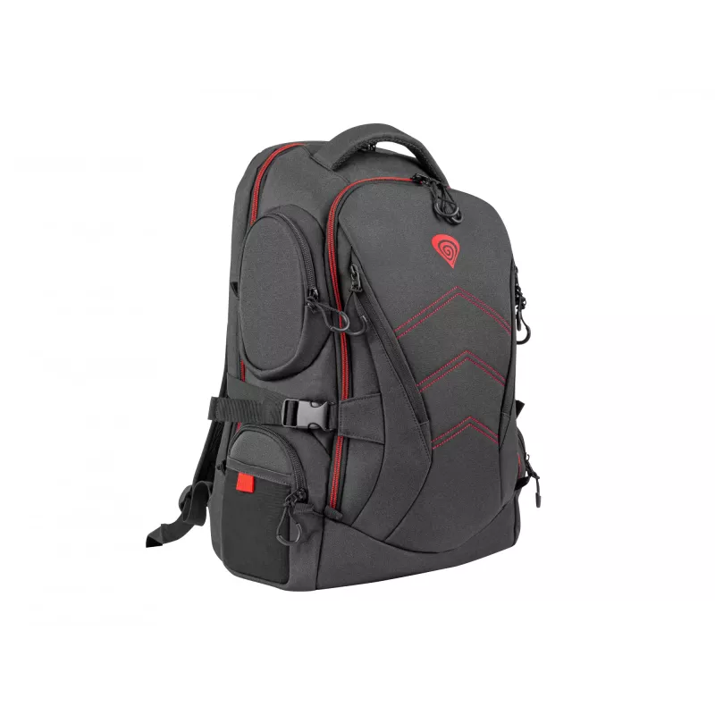 GENESIS Pallad 550 Plecak 43.9 cm (17.3 cala) Czarny, Czerwony