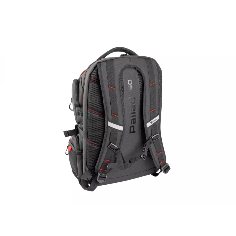 GENESIS Pallad 550 Plecak 43.9 cm (17.3 cala) Czarny, Czerwony