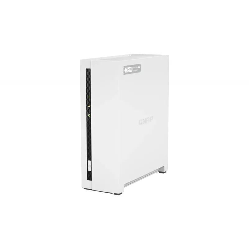 QNAP TS-133 Serwer NAS/magazynowy Tower Cortex-A55 2 GB DDR4 0 TB QNAP Turbo System Biały