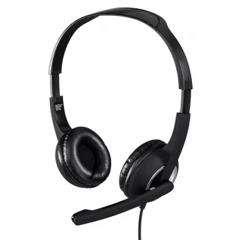 Hama Essential HS 300 Headset Wired Head-band Calls/Music szary