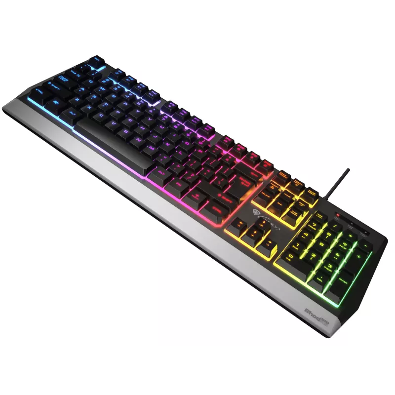 Klawiatura gamingowa GENESIS Rhod 300 RGB USB QWERTY angielska czarna