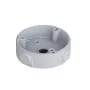Puszka przyłączeniowa DAHUA PFA136 — biała, gwint 1/2 cala, Ø11 cm, wysokość 33,5 mm, maks. obciążenie 1 kg