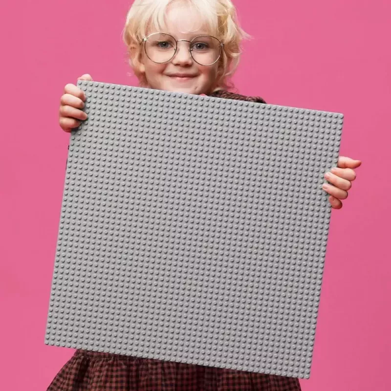 Płytka konstrukcyjna LEGO 11024 — Klasyczna szara płyta bazowa 48x48 wypustek (380 × 380 mm)