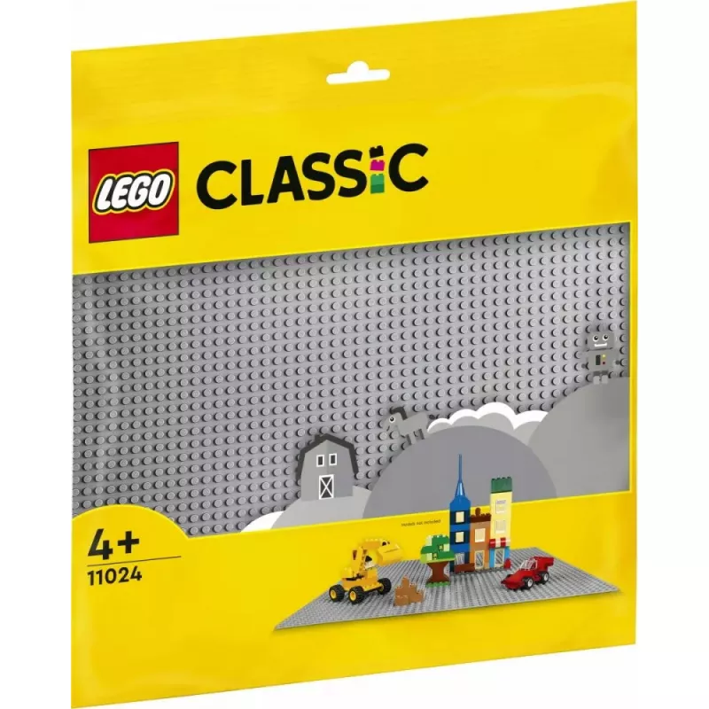 Płytka konstrukcyjna LEGO 11024 — Klasyczna szara płyta bazowa 48x48 wypustek (380 × 380 mm)