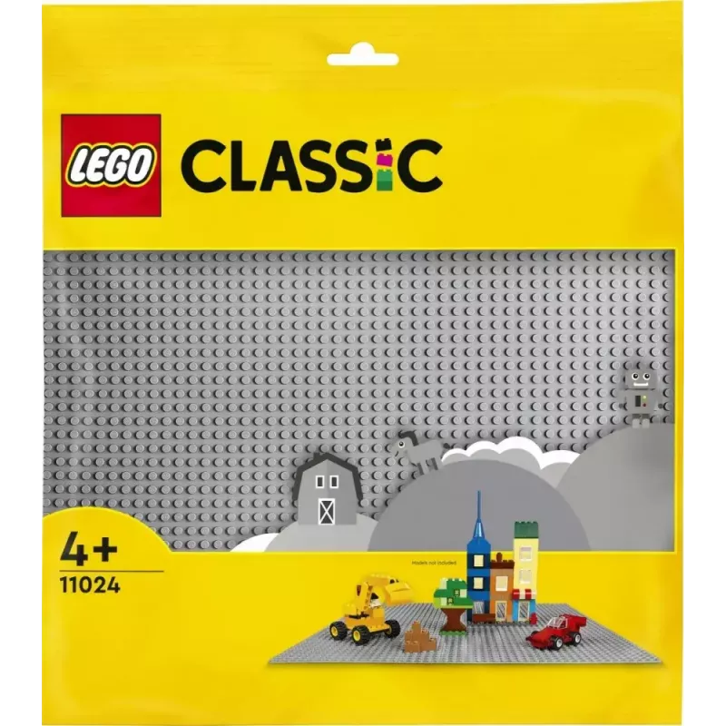 Płytka konstrukcyjna LEGO 11024 — Klasyczna szara płyta bazowa 48x48 wypustek (380 × 380 mm)