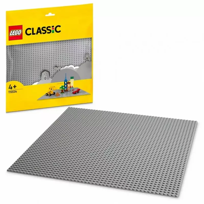 Płytka konstrukcyjna LEGO 11024 — Klasyczna szara płyta bazowa 48x48 wypustek (380 × 380 mm)