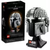 Zabawka konstrukcyjna LEGO Hełm Mandalorianina 75328 — model wystawowy Star Wars, kolekcjonerska budowla, 584 elementy, wiek 18+