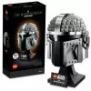 Zabawka konstrukcyjna LEGO Hełm Mandalorianina 75328 — model wystawowy Star Wars, kolekcjonerska budowla, 584 elementy, wiek 18+