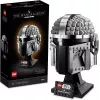 Zabawka konstrukcyjna LEGO Hełm Mandalorianina 75328 — model wystawowy Star Wars, kolekcjonerska budowla, 584 elementy, wiek 18+