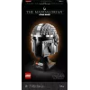 Zabawka konstrukcyjna LEGO Hełm Mandalorianina 75328 — model wystawowy Star Wars, kolekcjonerska budowla, 584 elementy, wiek 18+