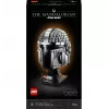 Zabawka konstrukcyjna LEGO Hełm Mandalorianina 75328 — model wystawowy Star Wars, kolekcjonerska budowla, 584 elementy, wiek 18+