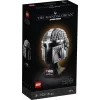 Zabawka konstrukcyjna LEGO Hełm Mandalorianina 75328 — model wystawowy Star Wars, kolekcjonerska budowla, 584 elementy, wiek 18+