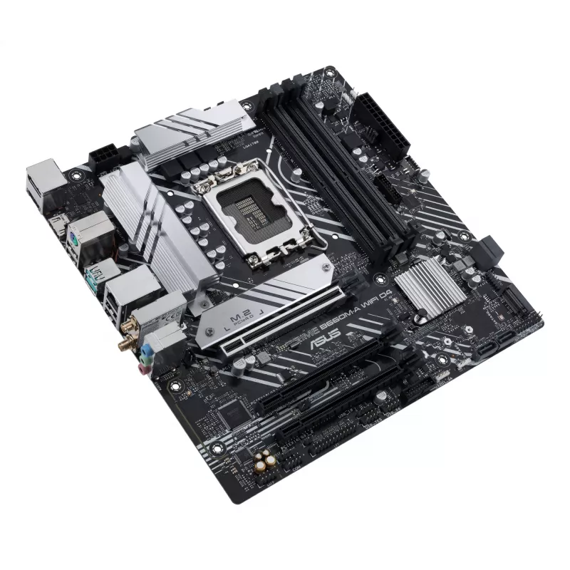 Płyta główna ASUS PRIME B660M-A WIFI D4 — Intel B660, LGA 1700, micro ATX, DDR4, 4 DIMM, Wi‑Fi 6, 2x M.2