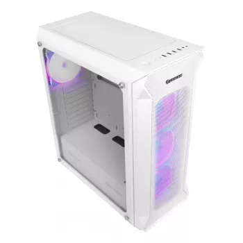 GENESIS Irid 505 ARGB Midi Tower Biały