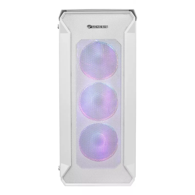 GENESIS Irid 505 ARGB Midi Tower Biały