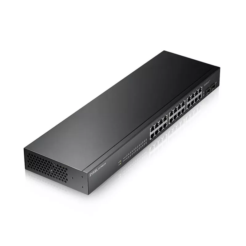 Zyxel GS-1900-24 v2 Zarządzany przełącznik L2 Gigabit Ethernet (10/100/1000) 1U Czarny