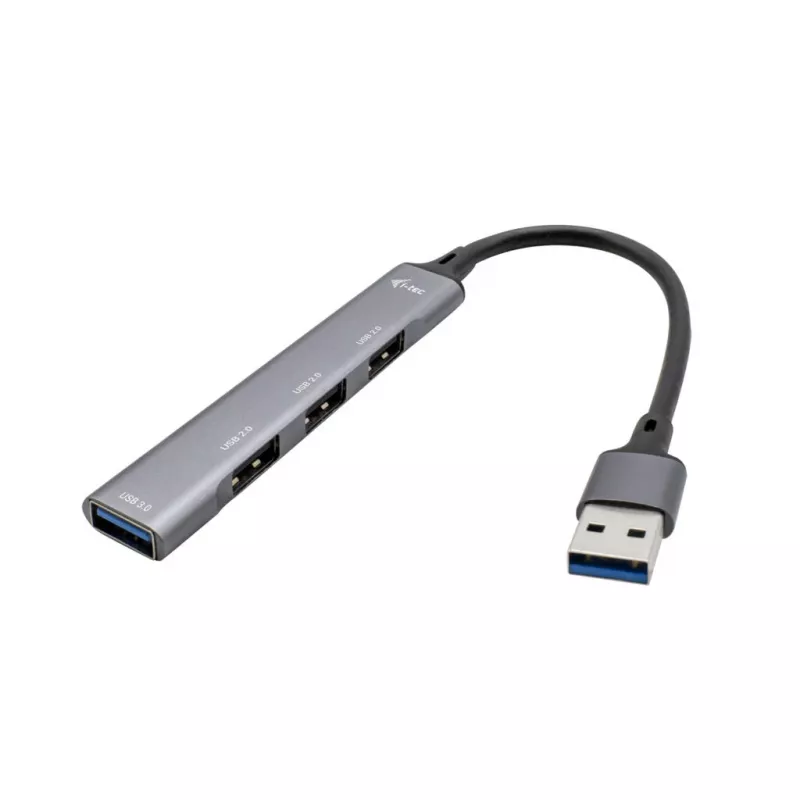 i-tec Metalowy HUB USB 3.0 1x USB 3.0 + 3x USB 2.0