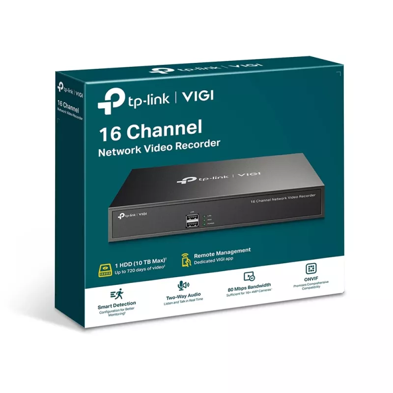 TP-Link VIGI 16-kanałowy sieciowy rejestrator wideo