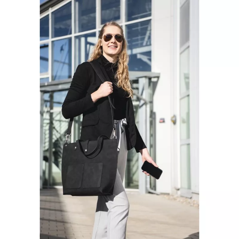 Hama Classy 35.8 cm (14.1 cali) torba damska czarna
