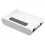 DIGITUS 2-portowy serwer sieciowy USB 2.0 Wi-Fi NAS koncentrator USB serwer wydruku