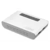 DIGITUS 2-portowy serwer sieciowy USB 2.0 Wi-Fi NAS koncentrator USB serwer wydruku