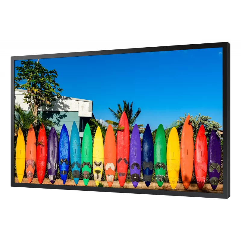 Samsung OM55B Cyfrowy panel informacyjny 139,7 cm (55 cali) LCD Wi-Fi 3000 cd/m² 4K Ultra HD Czarny Wbudowany procesor Tizen 5.0 24/7