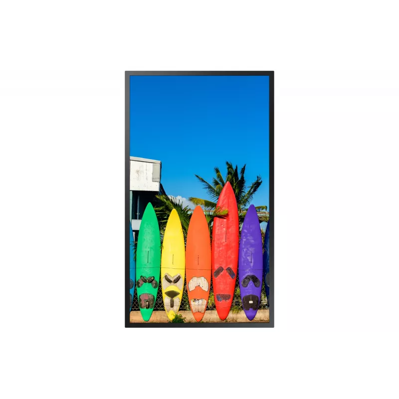 Samsung OM55B Cyfrowy panel informacyjny 139,7 cm (55 cali) LCD Wi-Fi 3000 cd/m² 4K Ultra HD Czarny Wbudowany procesor Tizen 5.0 24/7