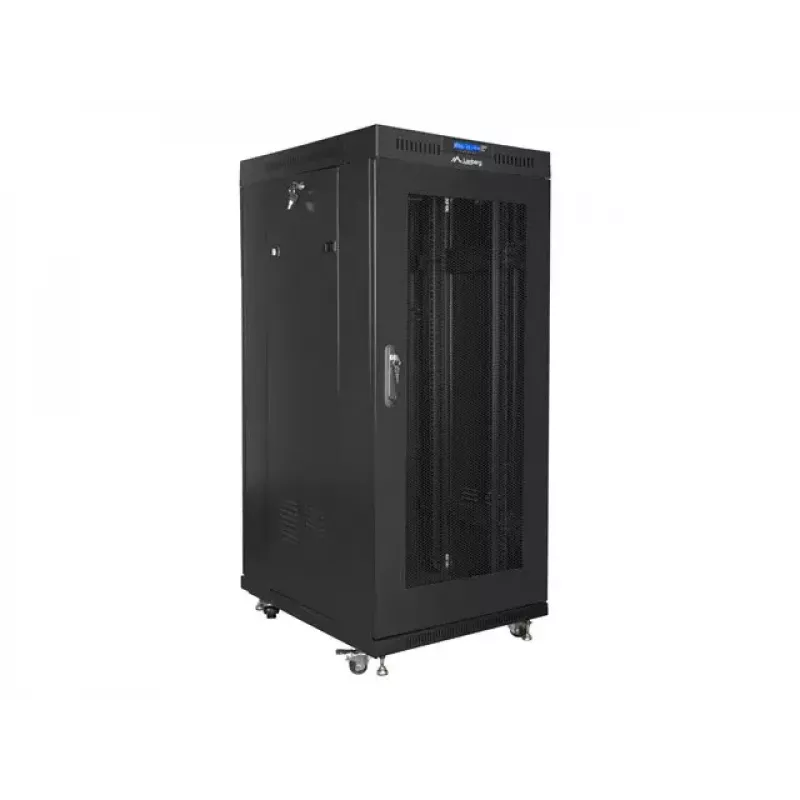 Wolnostojący stelaż Lanberg FF01-8015-23BL 15U 800kg Czarny