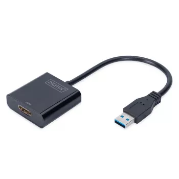 DIGITUS Adapter USB 3.0 na HDMI Wejście USB, wyjście HDMI Rozdzielczość do 1080p