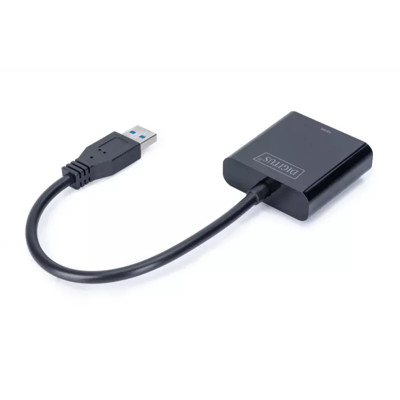 DIGITUS Adapter USB 3.0 na HDMI Wejście USB, wyjście HDMI Rozdzielczość do 1080p
