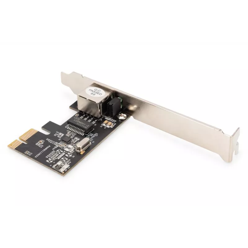 Karta sieciowa Digitus Gigabit Ethernet PCI Express DN-10130-1 Przewodowa 1000 Mbit/s Czarna