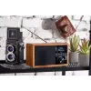 Radio przenośne Adler AD 1184 z cyfrowym tunerem DAB+/FM/AM, Bluetooth 5.0, 15W, SD/USB, budzik, czarny/drewno